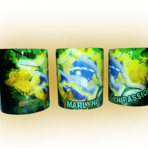 Tazza Fishing Passion in Ceramica Nazione Brasile Marlin