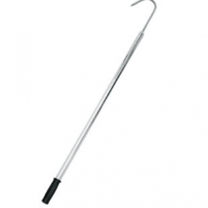 Raffio accio inox e manico monopezzo in alluminio cm. 165