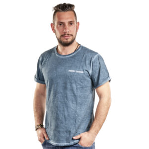 T-SHIRT  tempo libero invecchiata verde by Fishing Passion