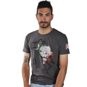 T-SHIRT  Nazioni Italia "Fishing Passion" Black Bass