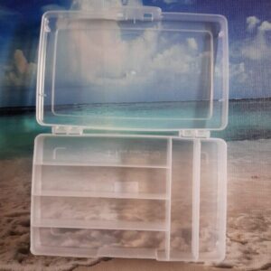 Plastica Panaro Scatola Porta Oggetti e PESCA 276x188x75mm OCEAN