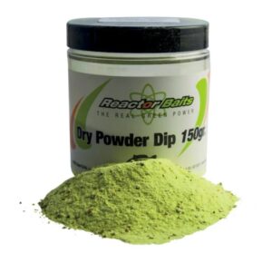 Reactor Baits Dry Powder Dip  con Glitter 150 gr.