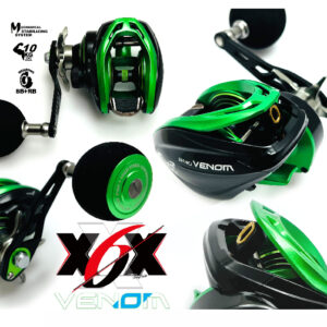 Mulinello casting slow pitch X6X VENOM 301 HCJ